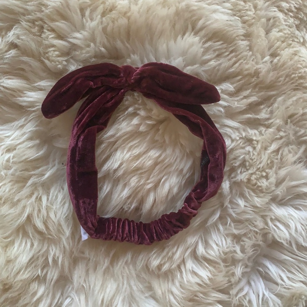J Crew velvet hair band